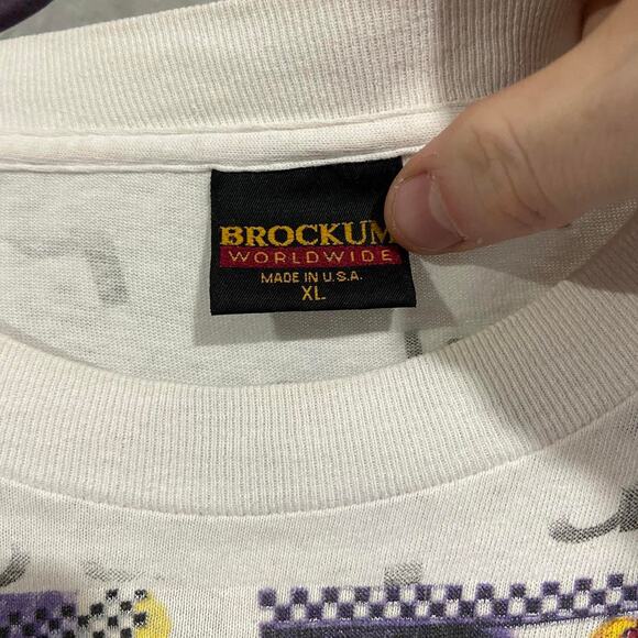 Vintage single stitch made in usa 1993 Paul McCartney World Tour AOP Tee - Picture 4 of 8